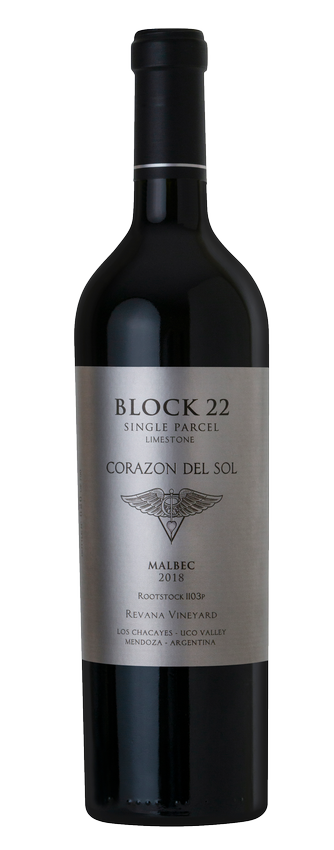 2018 Corazón del Sol Single Parcel Malbec - Block 22